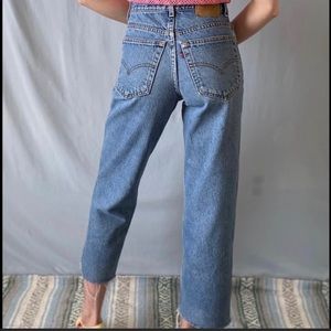 Vintage Straight Leg Levis Jeans